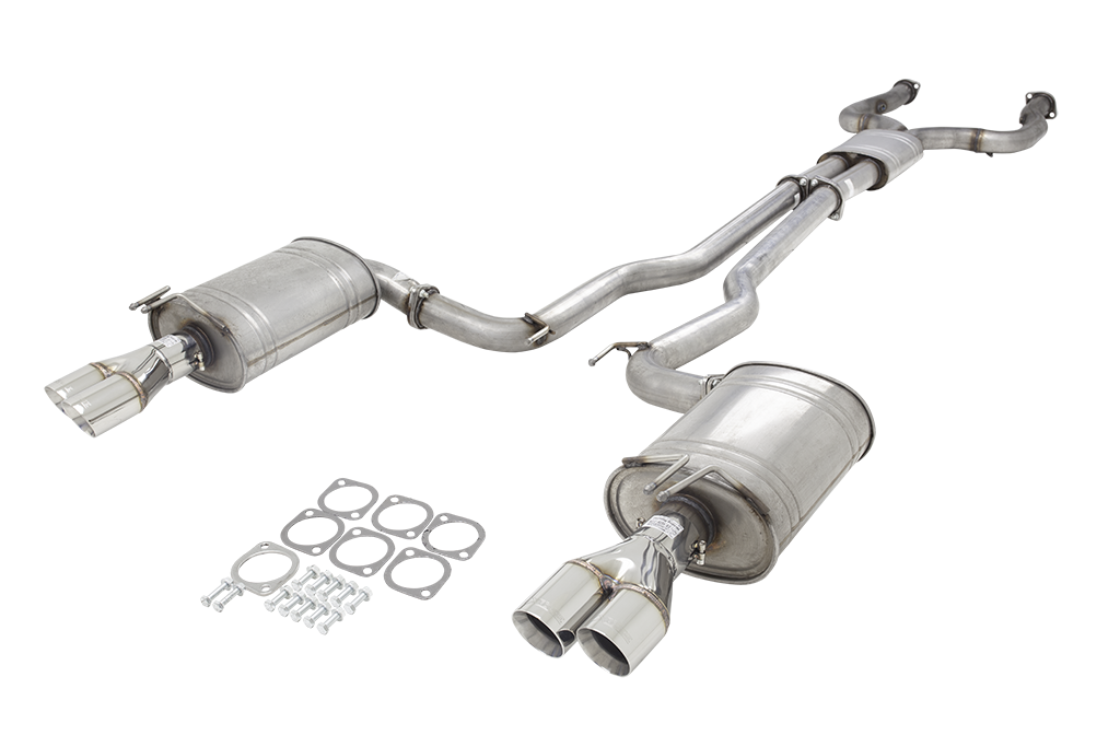 XFORCE - HOLDEN CALAIS, COMMODORE V8 VE V8 SEDAN/WAGON 2006-2013 , 2.5" Inch Stainless Steel Catback Exhaust System