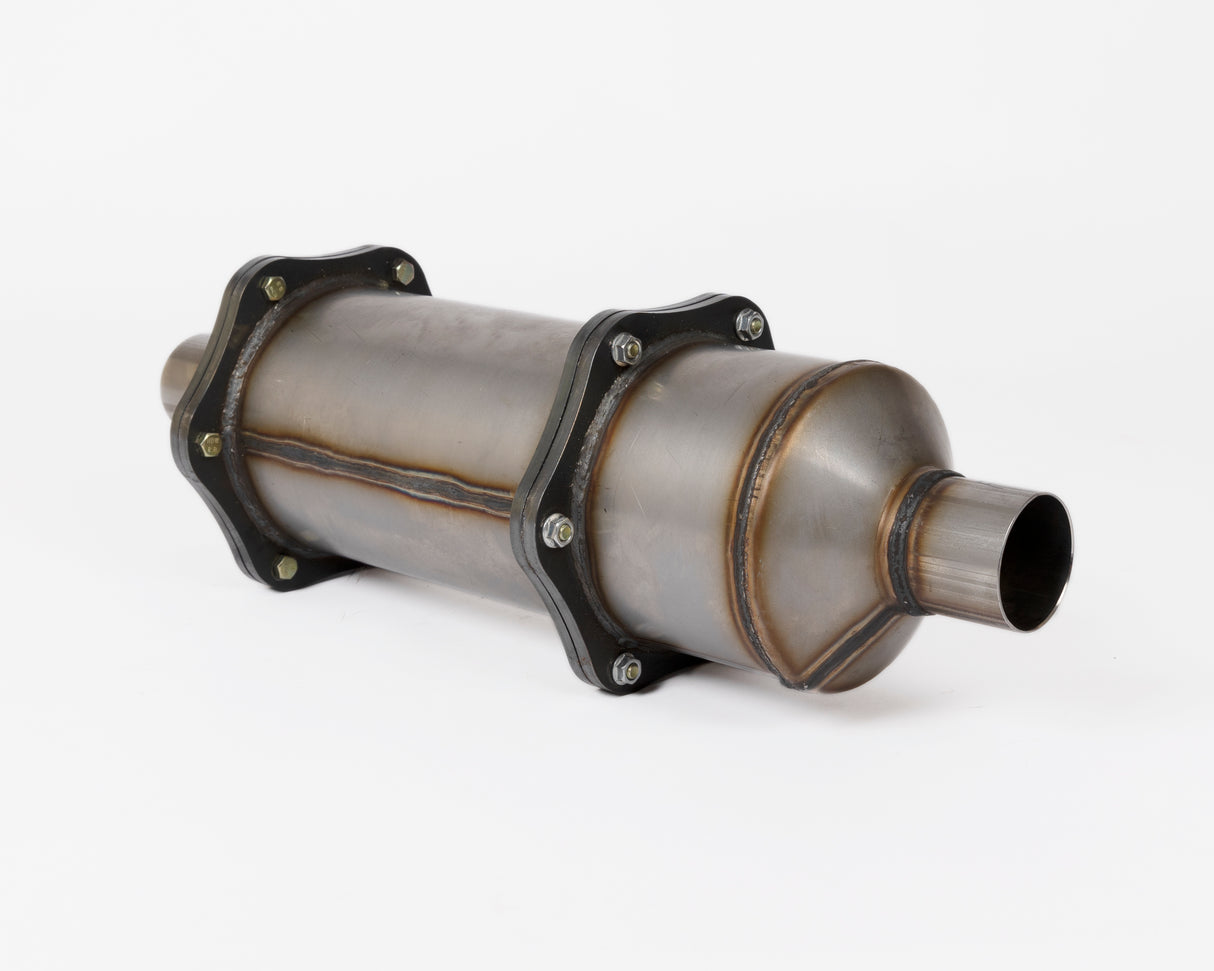 Ecore Universal DPF & DOC Assembly Serviceable Retrofit 1.5L–2.5L 600mm x 155mm - ED0025T2