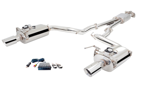 XFORCE - Nissan 370Z 2.5" Inch Stainless Steel Catback Exhaust System