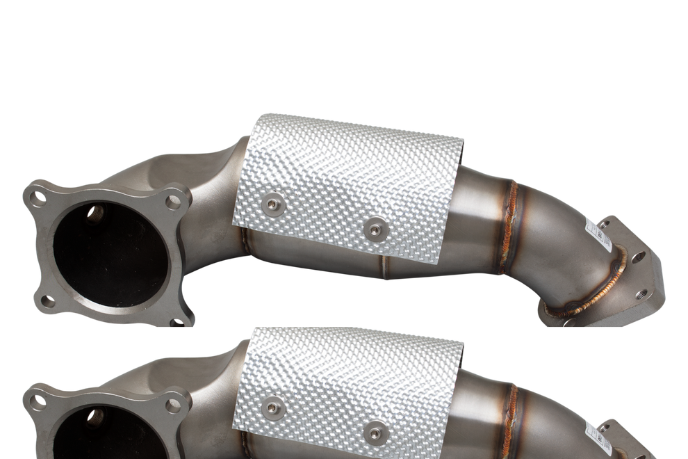 XForce | 3" Downpipe & High-Flow Cat Kit | Honda Civic Type R FK8 2017–2021 | ESHCR17KITB