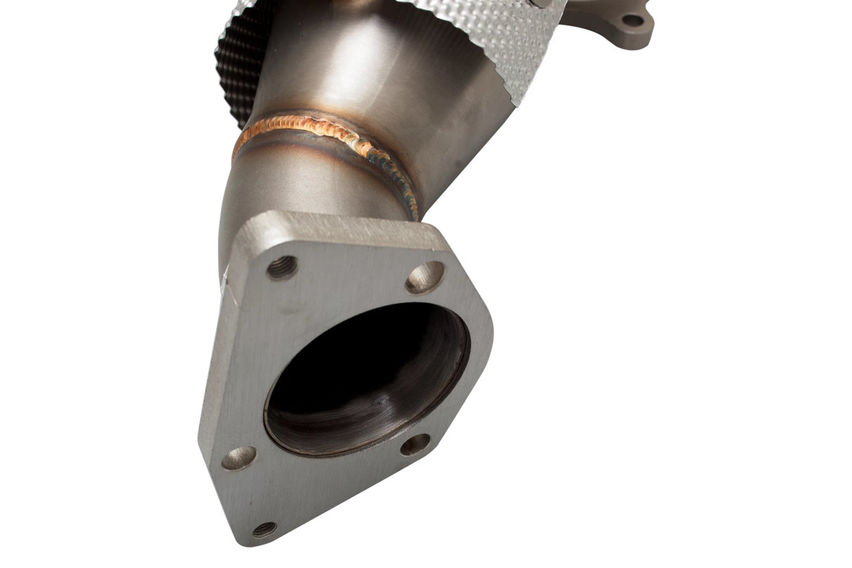 XForce | 3" Downpipe & High-Flow Cat Kit | Honda Civic Type R FK8 2017–2021 | ESHCR17KITB