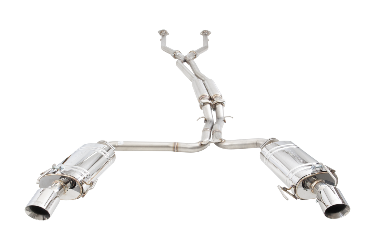 XForce | Twin 2.5" Stainless Cat Back Exhaust | Lexus IS250 IS350 GSE20 GSE21 2005–2013 | ES-LIS350-CBS