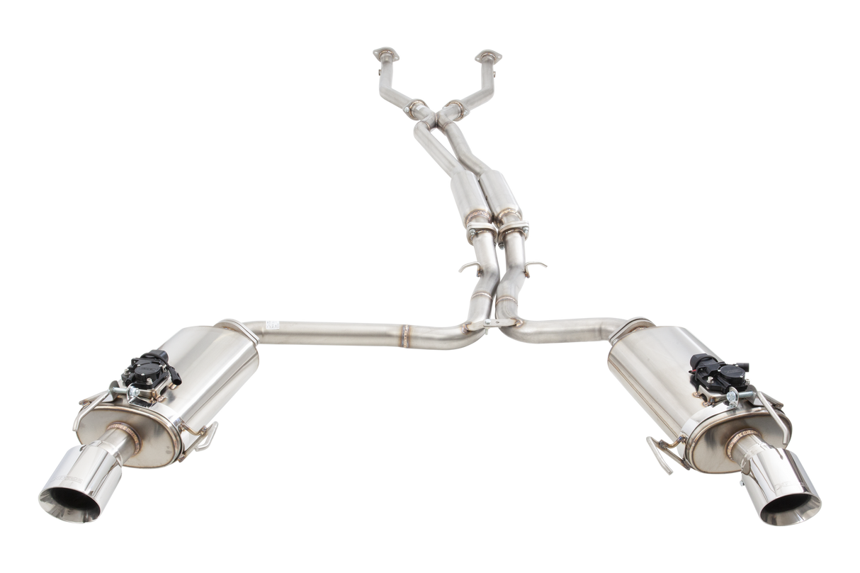 XForce | Twin 2.5" Varex Valved Cat-Back Exhaust | Lexus IS250 IS350 2005–2013 | ES-LIS350VMK-CBS