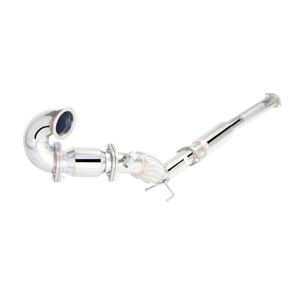 XFORCE - AUDI, VW GOLF R, S3 8V Hatch (2013-2021), 8V Sedan (2013-2021), MK7 (10/2013-08/2017), MK7.5 (02/2018-on) Onwards 3" Inch Stainless Steel Dump Pipe & Cat