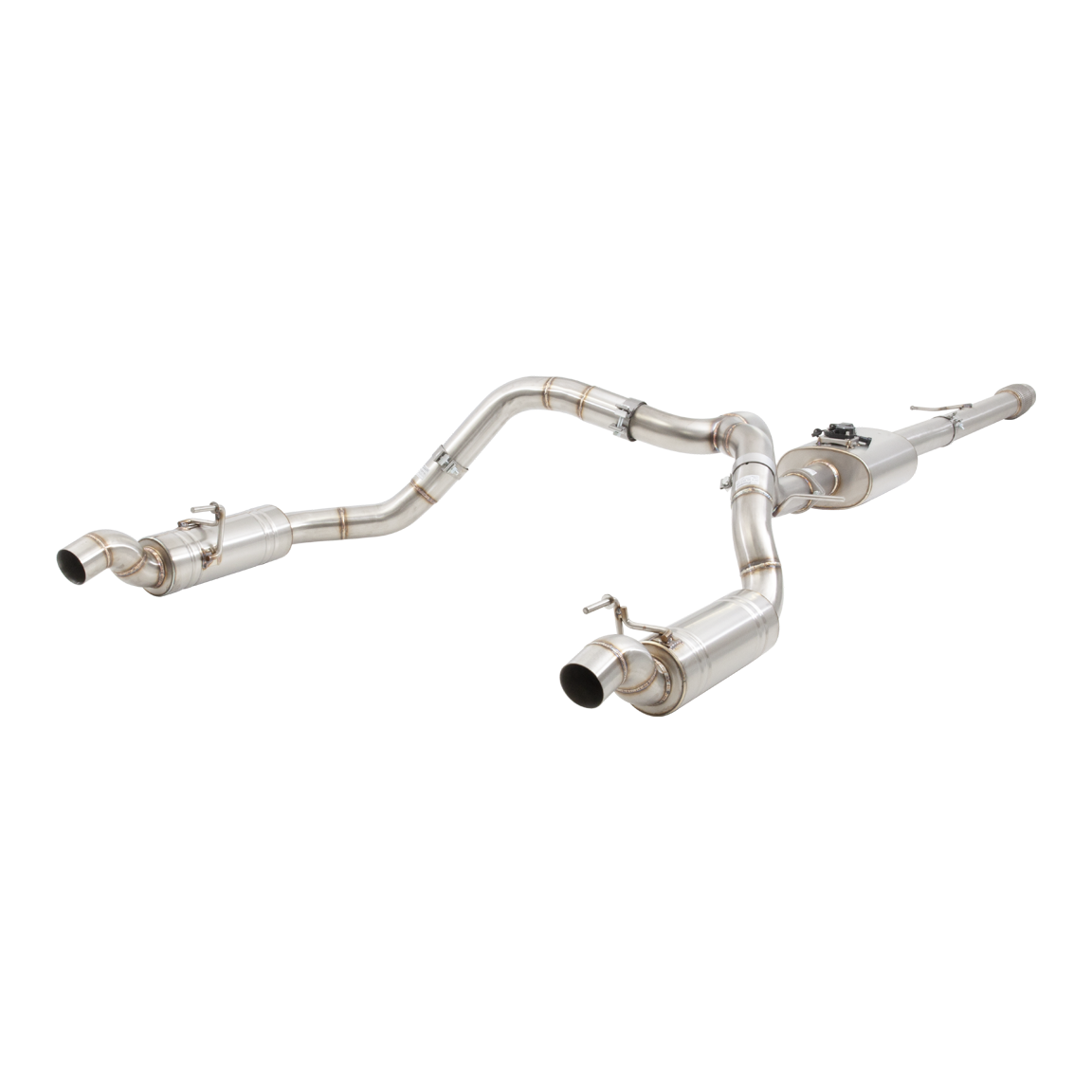 XForce | Varex Valved Cat-Back Exhaust System | Chevrolet Silverado 1500 6.2L V8 2018–On | ESCS19VKCS