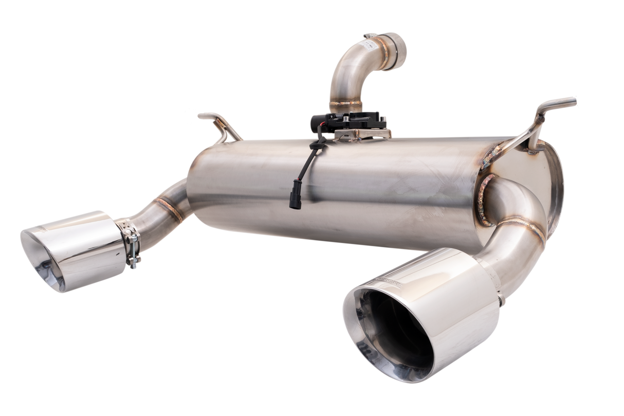 XForce - JEEP WRANGLER JL ERB 3.6L V6 (04/2018-ON), Stainless Steel 2.5 Axle Back Varex exhaust system