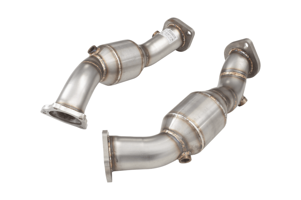 XForce | High Flow Downpipe with Cat Kit | KIA Stinger GT 3.3L TT 2017–2026 | ESKS17KITB