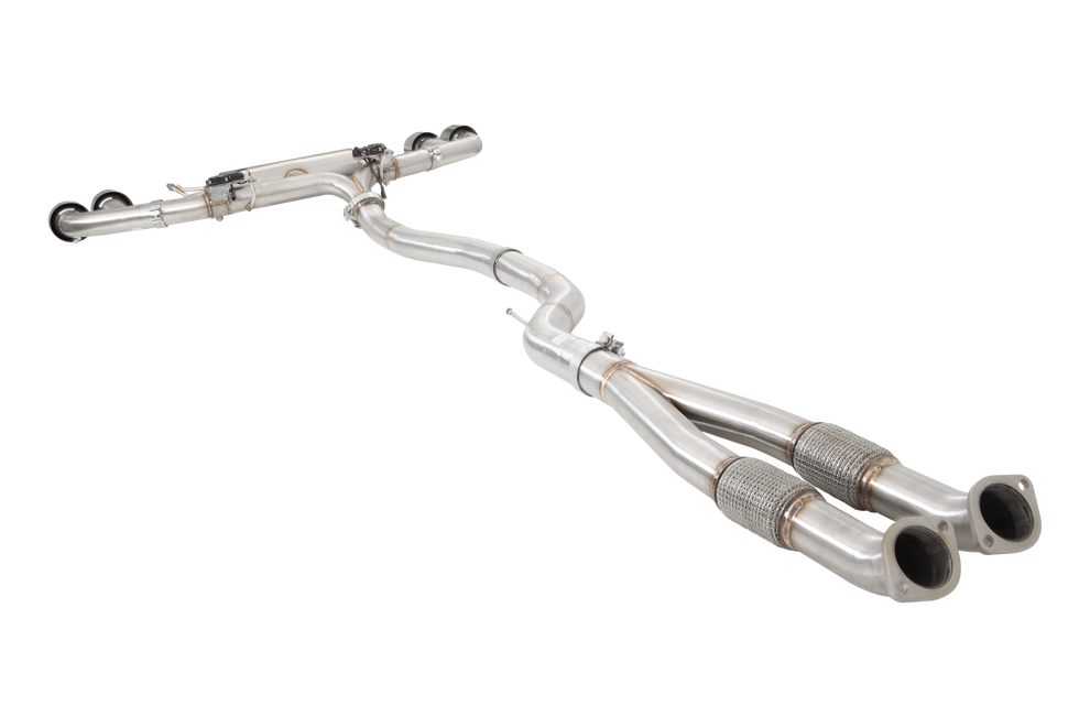 XForce | 3.5" Varex Valved Cat Back Exhaust | Nissan GT-R R35 Coupe 2007–2026 | ESNR35VKCS