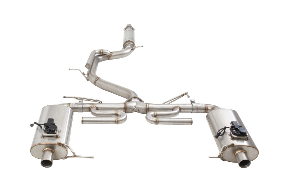 XForce | 3" Varex Valved Cat Back Exhaust | Skoda Octavia RS NX 2.0L 2020–On | ESSOR21VKCS