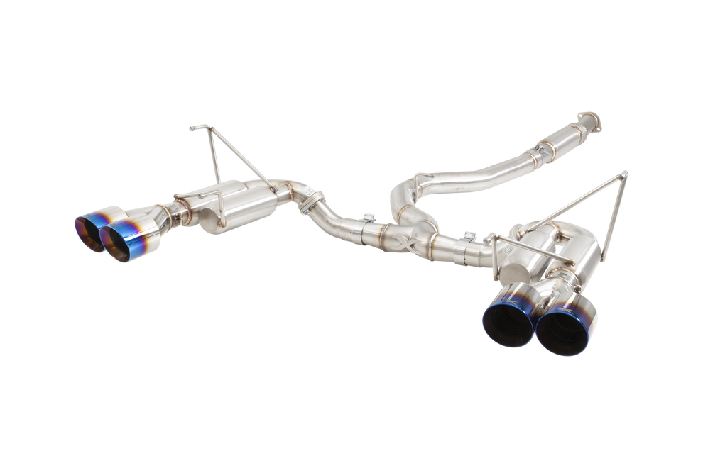 XForce | Race Series Cat Back Burnt Blue Tips | Subaru WRX & STI G3 VA Sedan 2011–2021 | ESSW28BUCS