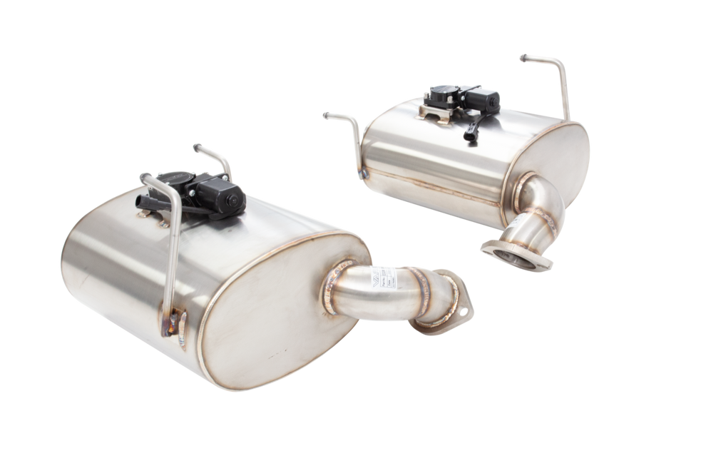 XForce | Varex WR Valved Rear Muffler Kit | Subaru WRX Sedan G3 VA VB 2011–2026 | ESSWRXVKCS2