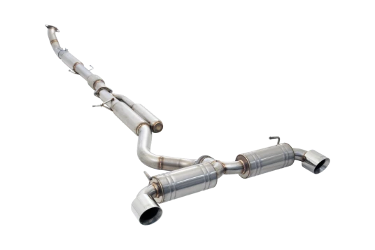 XForce - TOYOTA YARIS GR (2021-on) Stainless Steel 3" to Twin 2.5″ Cat-Back Exhaust System