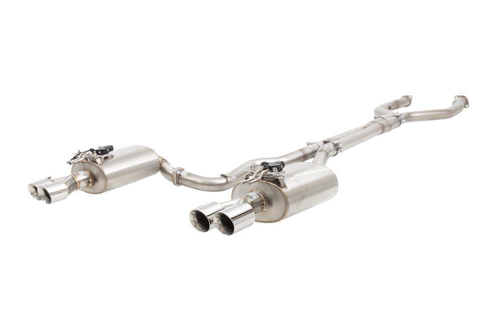 XForce | Twin 3" Varex Cat Back Straight Pipe Centre | Holden VE VF V8 2006–2018 | ESVF74SEDVKCS
