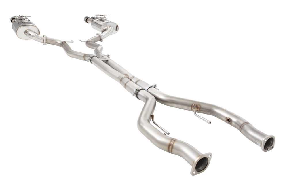 Xforce | Twin 3" Straight Pipe Cat Back | Holden Commodore VE VF V8 Ute 2007–2017 | ESVF74UTECS