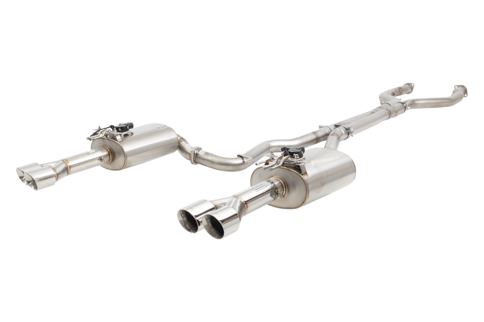 XForce | Twin 3" Varex Cat Back Straight Pipe Centre | Holden VE VF V8 Ute 2007–2017 | ESVF74UTEVKCS