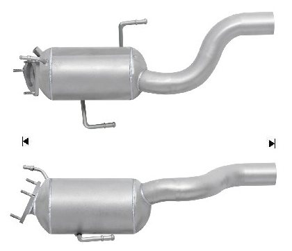 DPF Kit for Audi Q7 & Volkswagen Touareg 3.0L CRCA (2010–2015) – AS Catalysts Diesel Particulate Filter