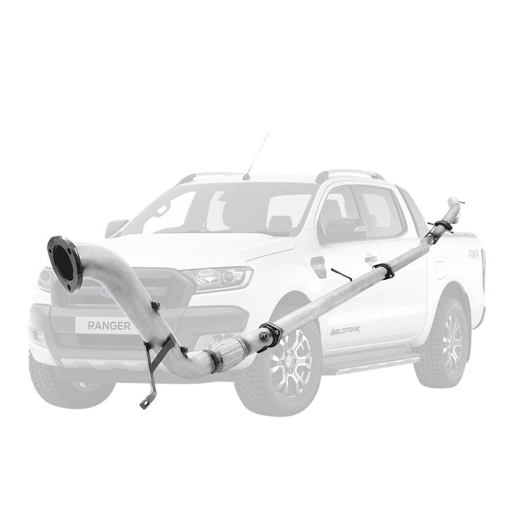 ESA | 3" Turbo Back DPF Delete Exhaust | Ford Ranger PX 3.2L 16-22 | FD241-PC