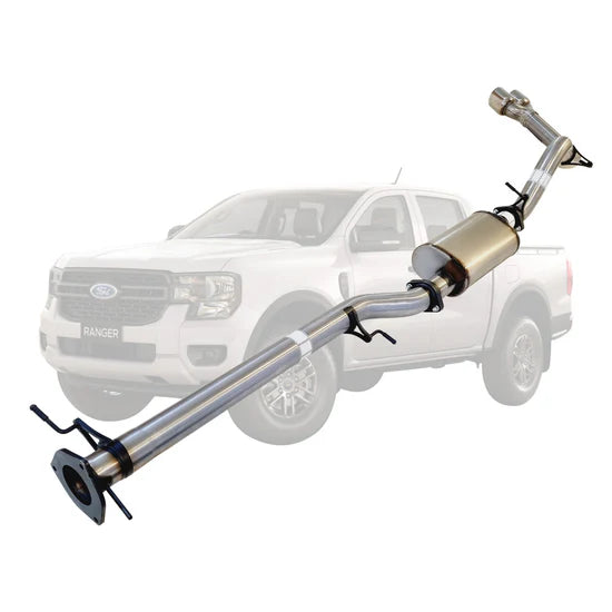 ESA | 3" DPF Back Exhaust | Ford Ranger Next Gen 3L V6 TD 2022+ | FD255-HO