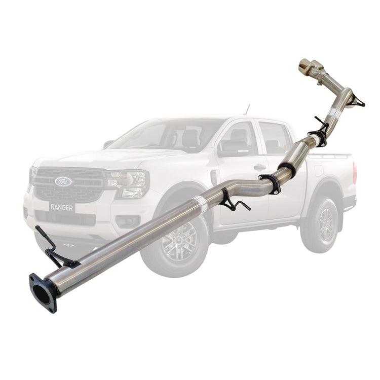 ESA | 3" DPF Back Exhaust | Ford Ranger Next Gen 2L Bi-Turbo 2022+ | FD256-PO