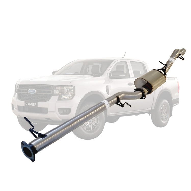 ESA | 3" DPF Back Exhaust | Ford Ranger Next Gen 2L Bi-Turbo 2022+ | FD256-PO
