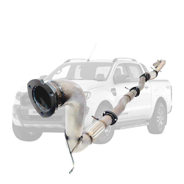 ESA | 3.5" Turbo Back DPF Delete Exhaust | Ford Ranger PX 3.2L 16-21 | FD341-POSS