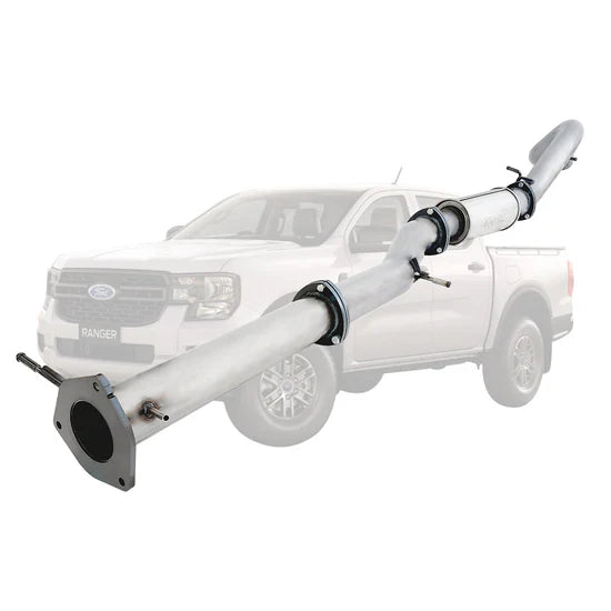 ESA | 3.5" DPF Back Exhaust | Ford Ranger Next Gen 3L V6 TD 2022+ | FD355-RPSS