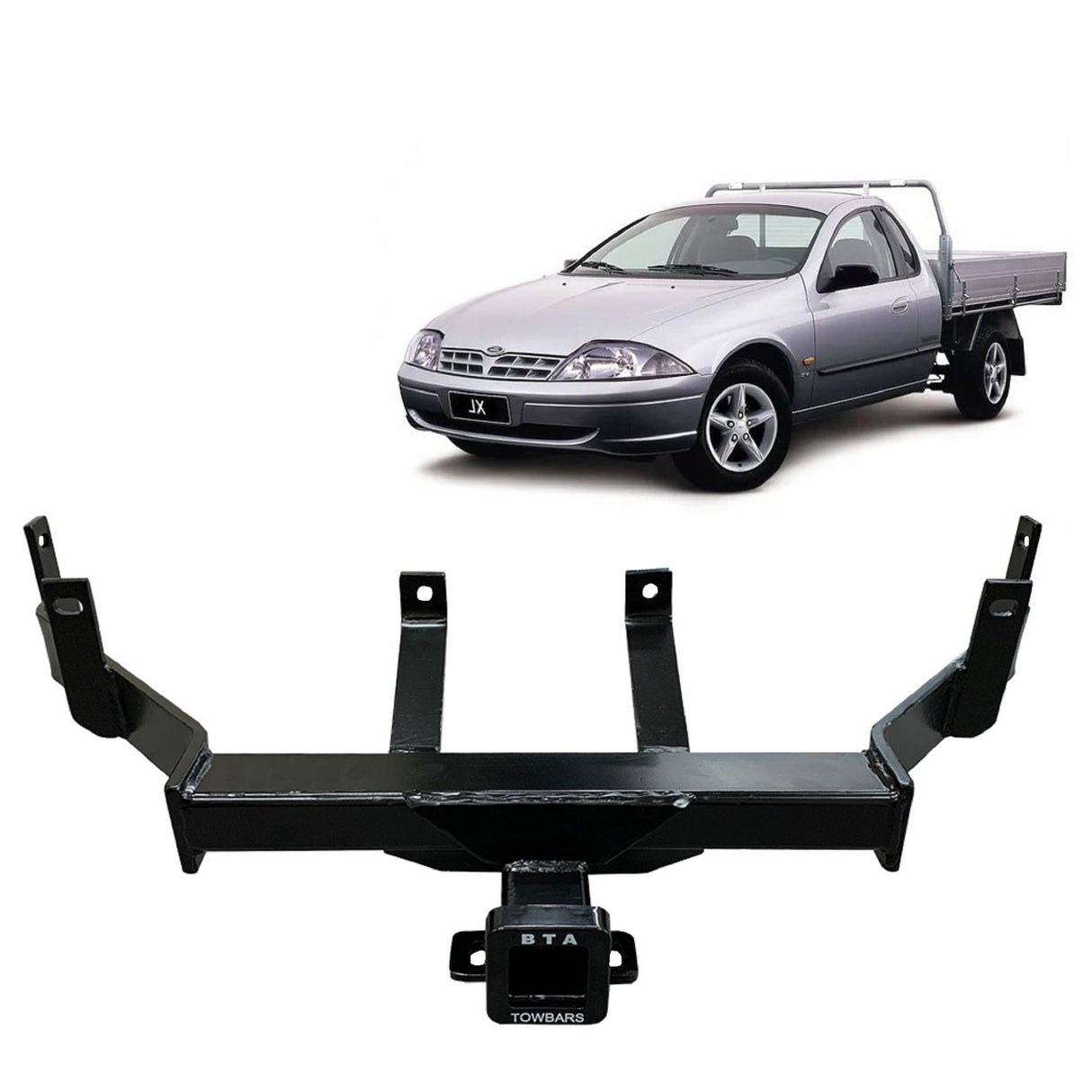 BTA Towbar - Ford Falcon AU BA BF FG Tray (7/1999 04/2008) - Heavy Duty 2300kg Capacity