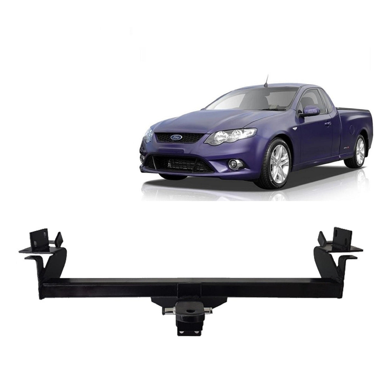BTA Towbar - Ford Falcon BF XR6 and XR8 Ute (2005 – 2009) - Heavy Duty 2300kg Capacity