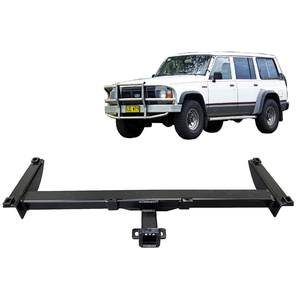 BTA Ford Maverick (03/1988 – 03/1994) Wagon Heavy Duty Towbar (Coil Springs Only) 3500kg Capacity