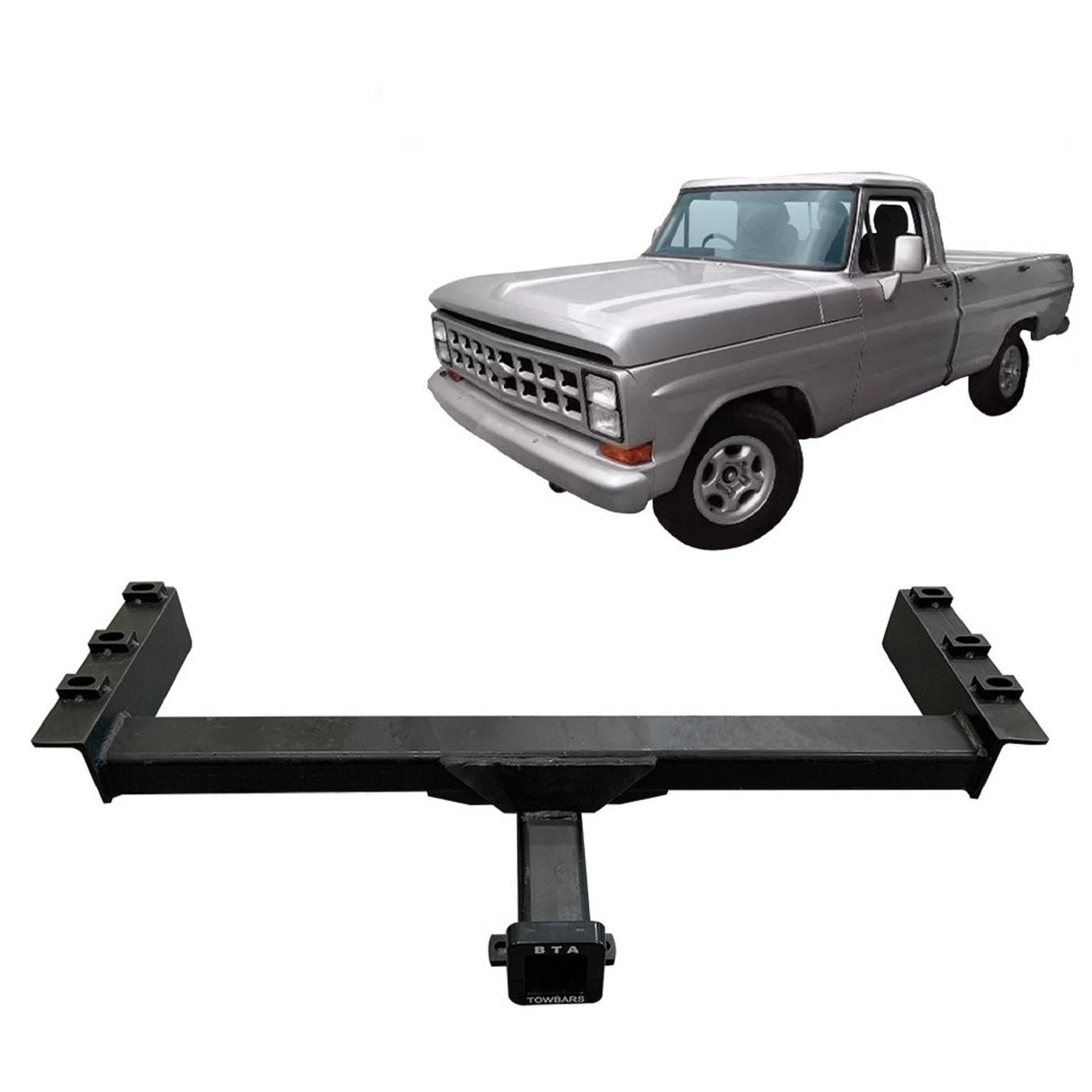 BTA Towbar - Ford F100 / F150 Ute (1981 – 1989) - Heavy Duty 2800kg Capacity
