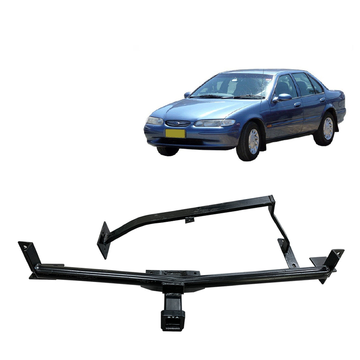 BTA Towbar - Ford Falcon EF/EL (8/1994 – 1998) Sedan - Heavy Duty 2300kg Capacity