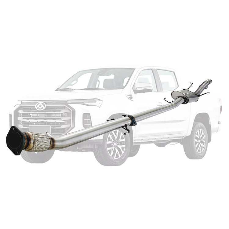 ESA | 3" DPF Back Exhaust | LDV T60 2.0L Turbo Diesel Ute 09/2021-On | LD280-SS