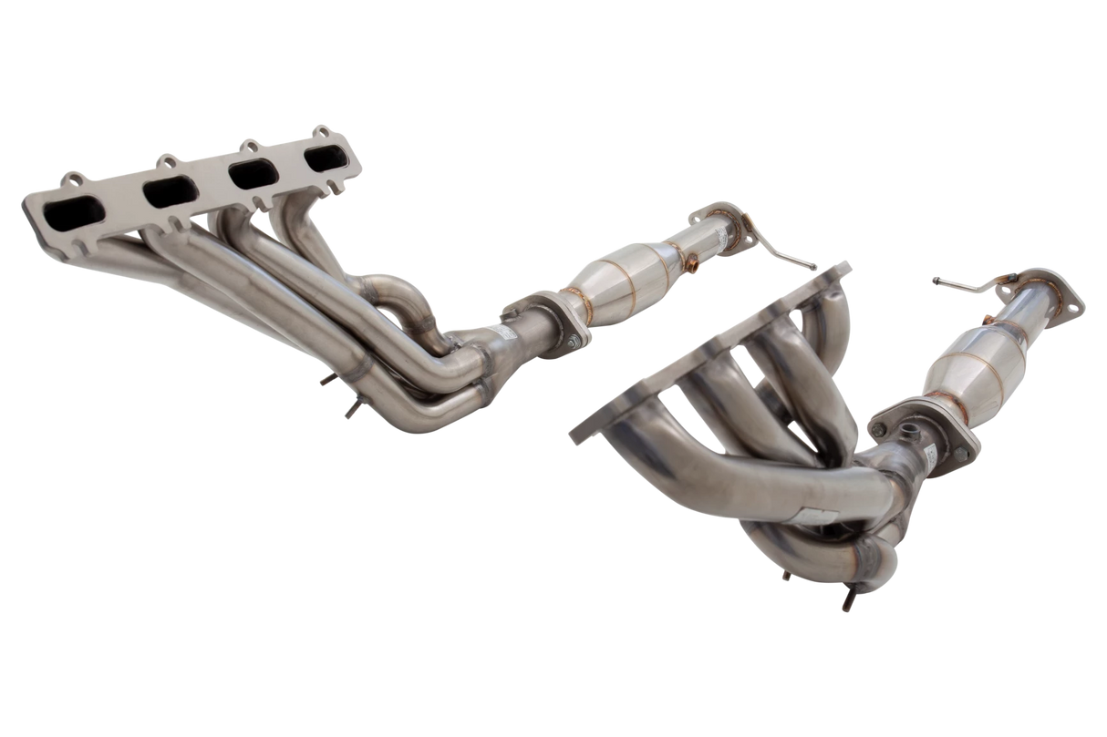 XFORCE - Ford Falcon BA/BF XR8/GT V8 Matte Stainless Steel Header 1 3/4" Inch Primary & Metallic 2 1/2" Inch Cats (100 Cell)