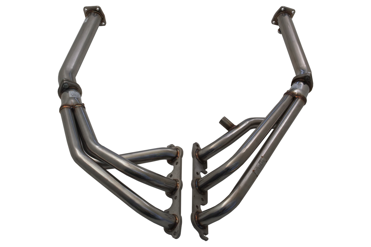 XFORCE - HOLDEN COMMODORE VU-VY V6 3.8L UTE 2000-2004, V6 Non Polished Stainless Steel Header 1 5/8" Inch Primary & 2 1/4" Inch Outlet