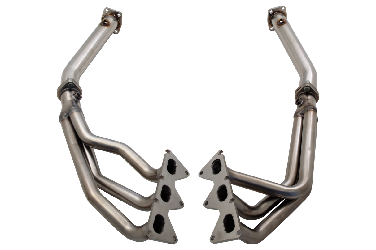 XFORCE - HOLDEN COMMODORE V6 VZ SV6 SEDAN 2004-2006, Matte Stainless Steel Header 1 5/8" Inch Primary (Requires ES-HV08-CAT)
