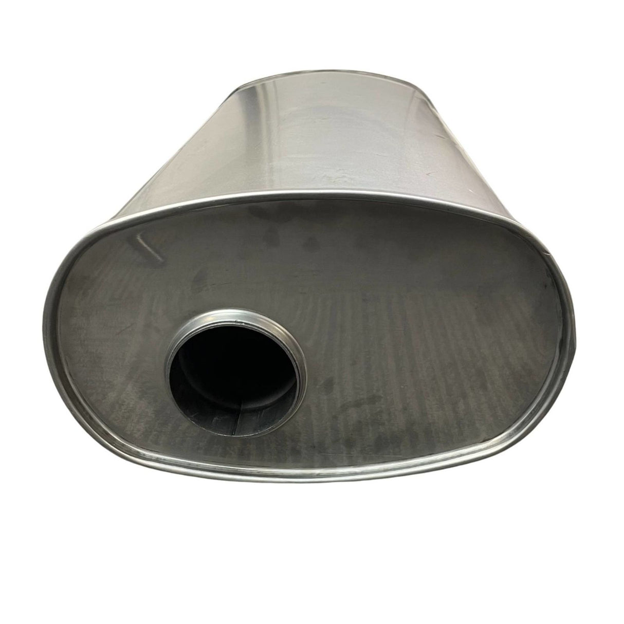 REDBACK | Anti-Drone Straight Through Performance Muffler 12"x8" Oval 28" Long 3" ID | H859TBN