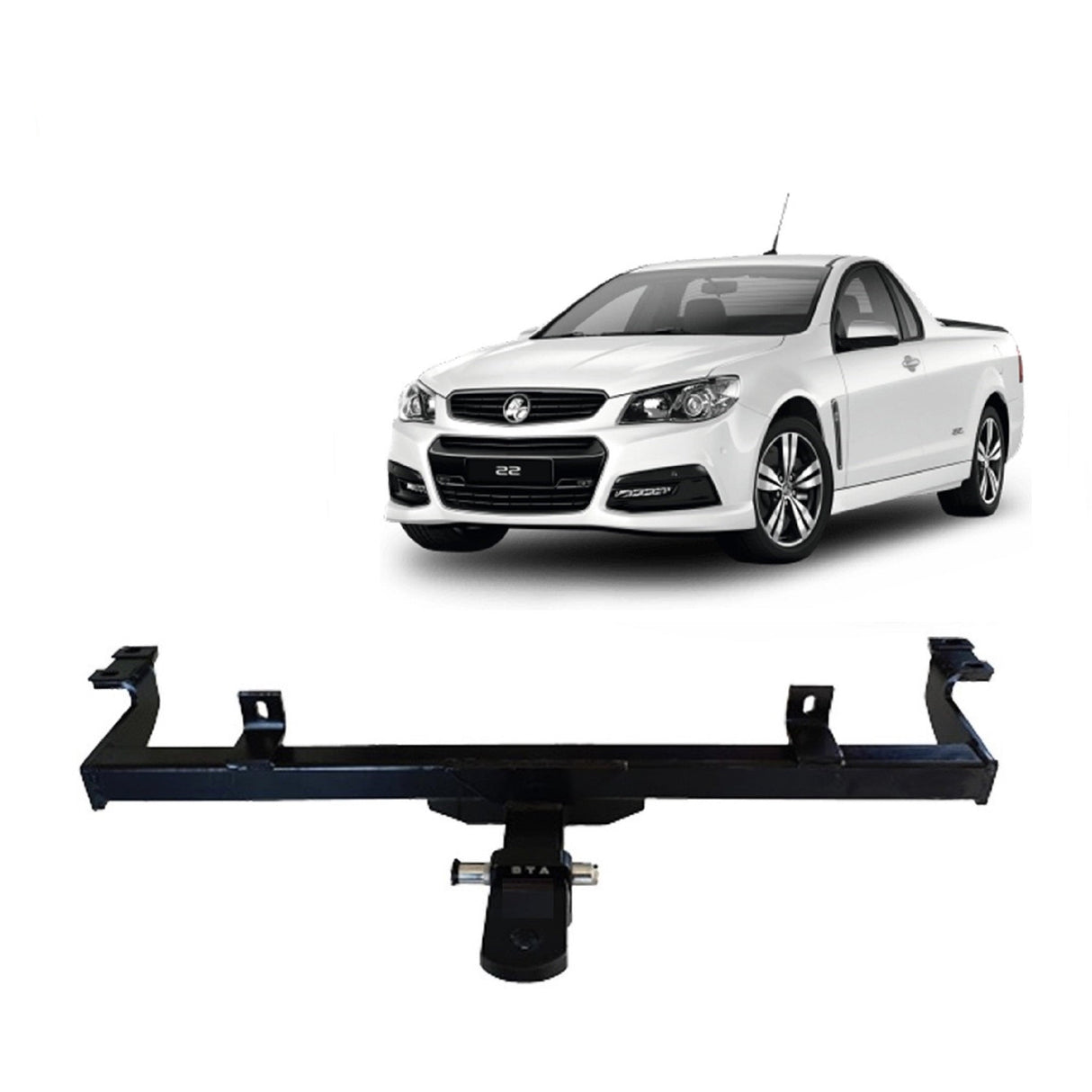BTA Holden Commodore VE/VF (10/2007 – On) Heavy Duty Towbar 1600/160kg Capacity