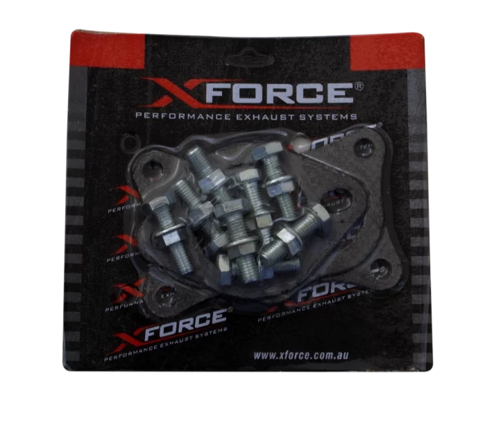 XFORCE - SUBARU IMPREZA GC GD GG SEDAN N/A (1994-2006), 4-2-1 Matte Stainless Steel With 2 1/2" Inch Metallic Cats (100 Cell)