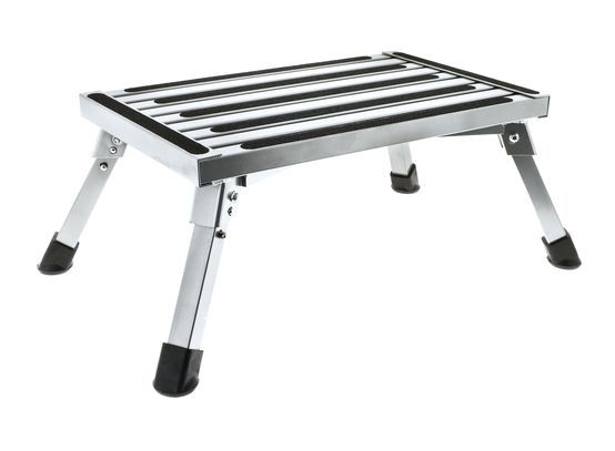 Hulk 4X4 - ALUMINUM FOLDING STEP 470 x 300 x 230mm FOLDS FLAT