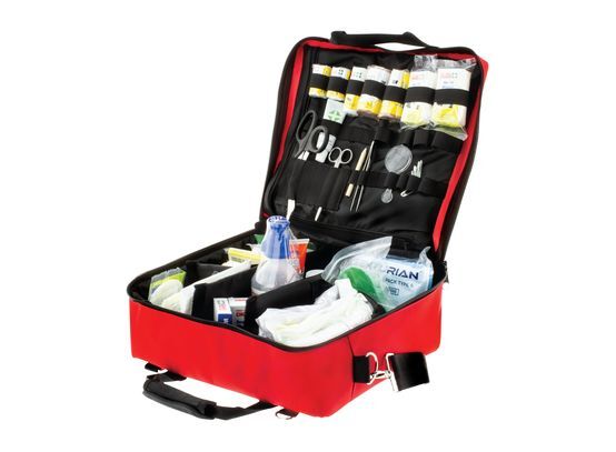 Hulk 4X4 - 4WD ADVENTURER FIRST AID KIT - SOFT DURABLE CASE - RED