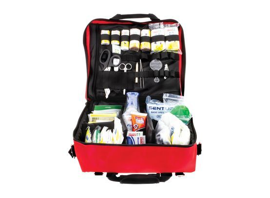 Hulk 4X4 - 4WD ADVENTURER FIRST AID KIT - SOFT DURABLE CASE - RED