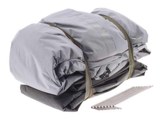 Hulk 4X4 - AWNING TENT 2 x 2.5m GREY WITH PVC FLOOR & STORAGE BAG