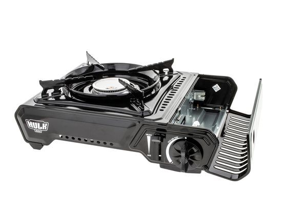 Hulk 4X4 - PORTABLE GAS STOVE MEGA KIT INC POT, LID, TOOLS & CASE