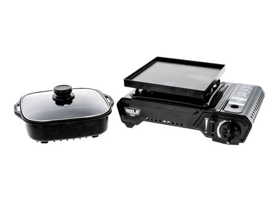 Hulk 4X4 - PORTABLE GAS STOVE MEGA KIT INC POT, LID, TOOLS & CASE