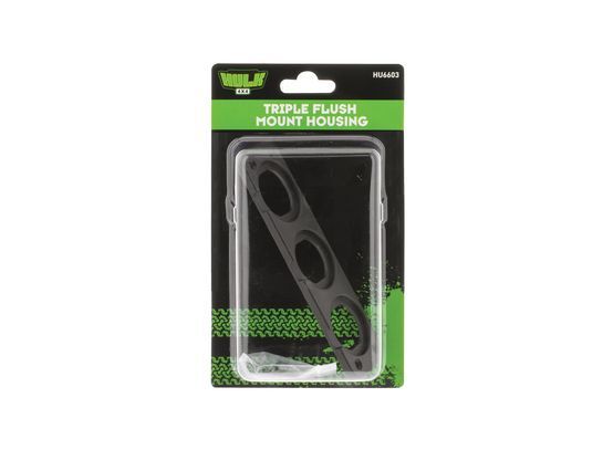 Hulk 4X4 - TRIPLE FLUSH MOUNT HOUSING T/S HULK 4x4 SOCKET RANGE