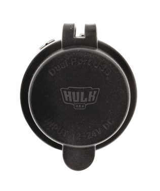 Hulk 4X4 - DUAL USB SOCKET PORT A- 5v 2.4a PORT B- QC3.0 3.6-12v 18w