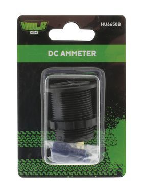 Hulk 4X4 - AMMETER 12/24v 0-10a BLUE LED 29mm DIA