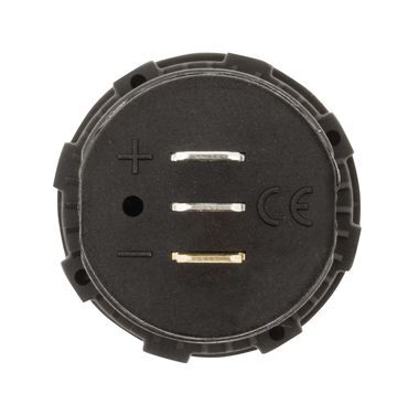 Hulk 4X4 - DUAL VOLTMETER 5-30v BLUE LED 29mm DIA