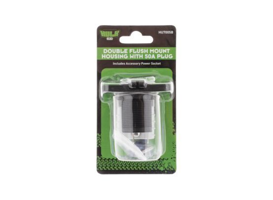 Hulk 4X4 - DOUBLE FLUSH MOUNT HOUSING 50amp ANDERSON STYLE PLUG