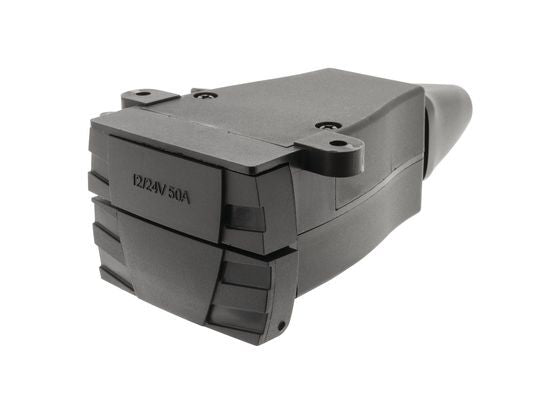 Hulk 4X4 - 7 PIN FLAT TRAILER SOCKET WITH LED LIGHT & 50a ANDERSON STYLE